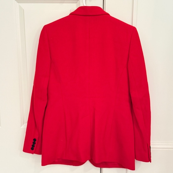 Lauren Ralph Lauren Christmas Red Wool Jacket with Matching Sweater New w/o Tags - Picture 2 of 4